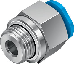 RACOR RAPIDO QSM-G1/8-6 / FORMA RECTA / CONEX NEU G1/8 - RACOR 6MM