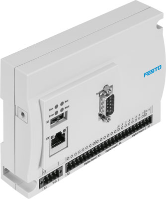 UNIDAD DE CONTROL / 12 CANALES DE ENTRADA - 8 CANALES DE SALIDA / CONEX CAN - ETHERNET
