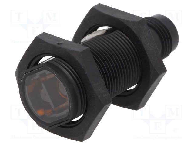 SENS FOT DIF   M18  ALC 1M  PNP  DARK-ON - LIGHT-ON P/CONECTOR M12 PLAST.       E3FADP23