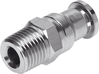 RACOR RAPIDO RECTO / ACERO INOX. / ROSCA R1/8 - RACOR 6MM