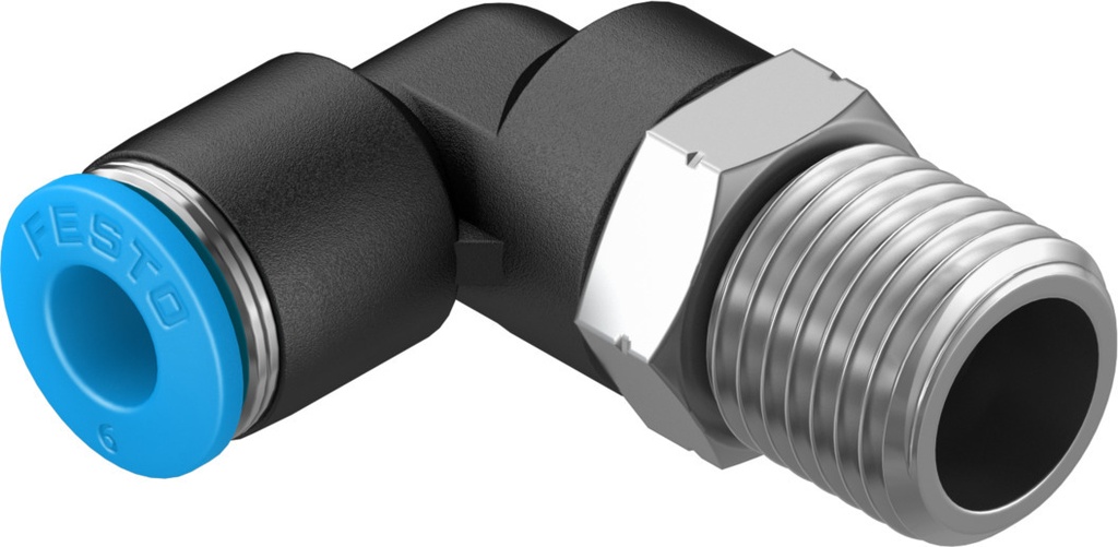 RACOR RAPIDO CODO R1/4 - 6MM