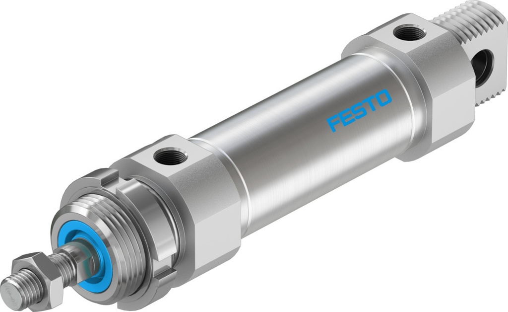 CILINDRO / ISO 6432 / EMB. 32MM / CARRERA 50MM / AMORT. NEU. REGU. / P/ DETEC. POSI. / VAST. M10X1,25 / CONEX. NEU. G1/8