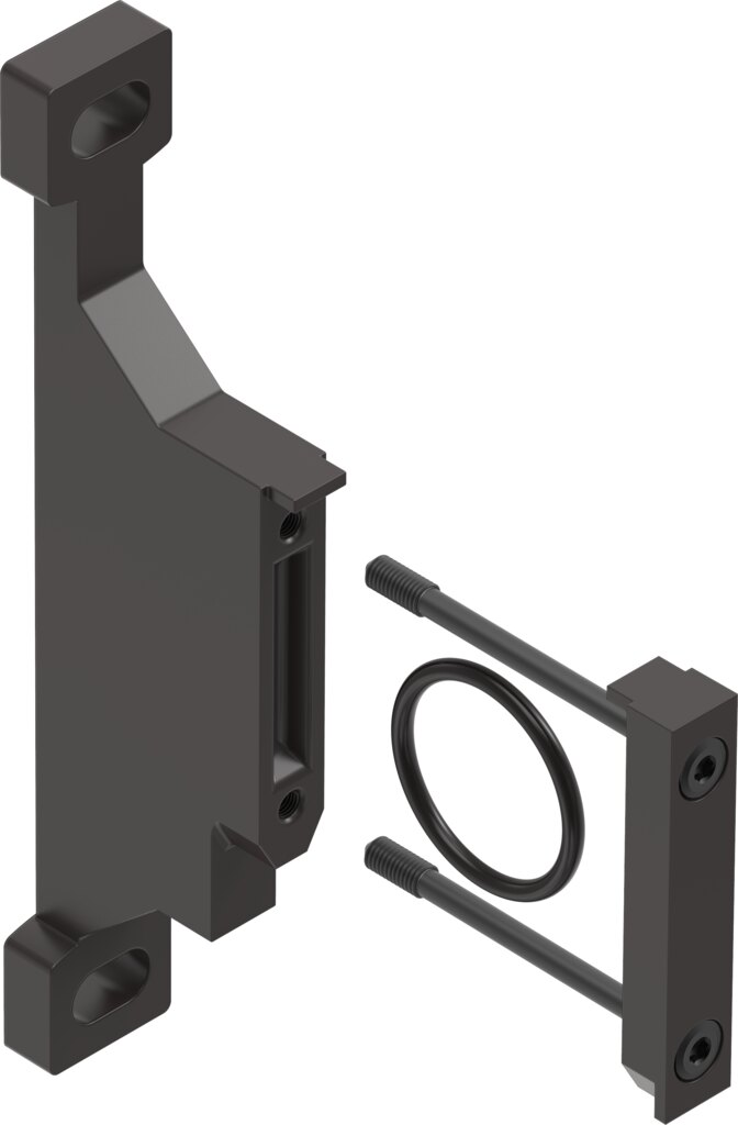 ESCUADRA DE FIJACION C/ UNION DE MODULOS / SERIE MS / TAMAÑO 4