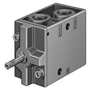 ELECTROVALVULA / 3/2 NC / ROSCA G1/2 / PILOTAJE INT. / NUCLEO P/ BOBINA MAG. F