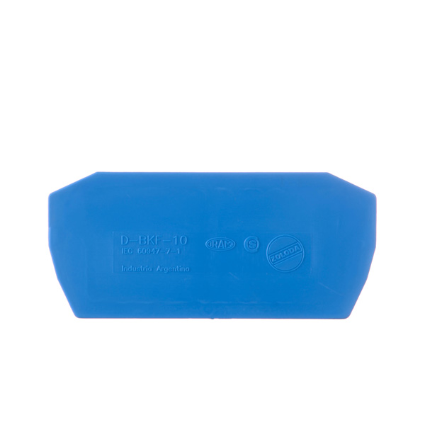 TAPA P/BORNE DE PASO A RESORTE P/CONDUTOR 10MM2 AZUL   130.008