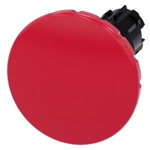 PULSADOR GOLPE DE PUÑO PARADA EMERGENCIA ACT Ø60MM PLAST SIN CONTACTOS IP69K ROJO PULSAR-GIRAR   3SU1000-1JB20-0AA0