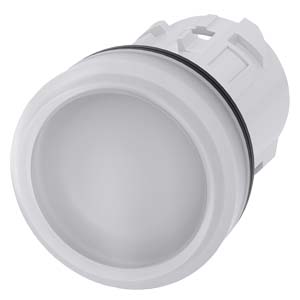 LAMPARA SEÑALIZACION ACT PLASTICO SIN LED BLANCO IP69K   3SU1001-6AA60-0AA0