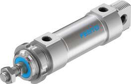 CILINDRO DSNU-40-25-PPV-A / ISO 6432 / DOBLE EFEC / EMB 40MM / CARRERA 25MM / P/ DETEC POSI / AMORT NEU REGU / VASTAGO M12X1.25 / CONEX NEU G1/4