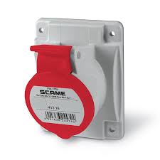 (H.A.S.) BASE EMPOTRABLE 3P+N+T 16A IP44 346/415V SERIE INDUSTRIAL