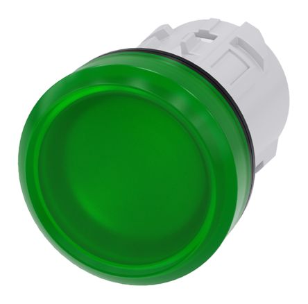 LAMPARA SEÑALIZACION ACT PLASTICO SIN LED VERDE IP69K   3SU1001-6AA40-0AA0