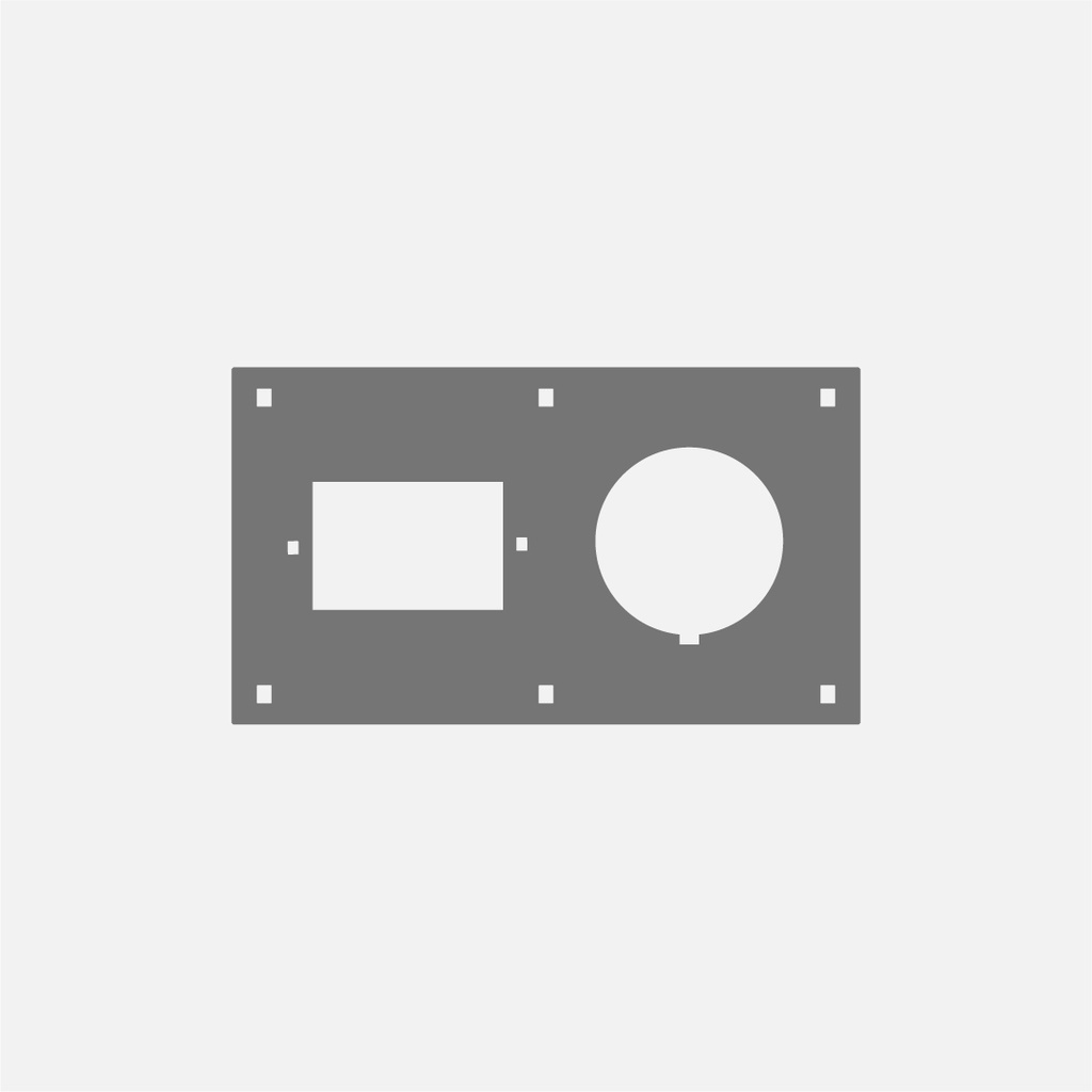 PLACA PORTANTE P/CBOX IP55 5564