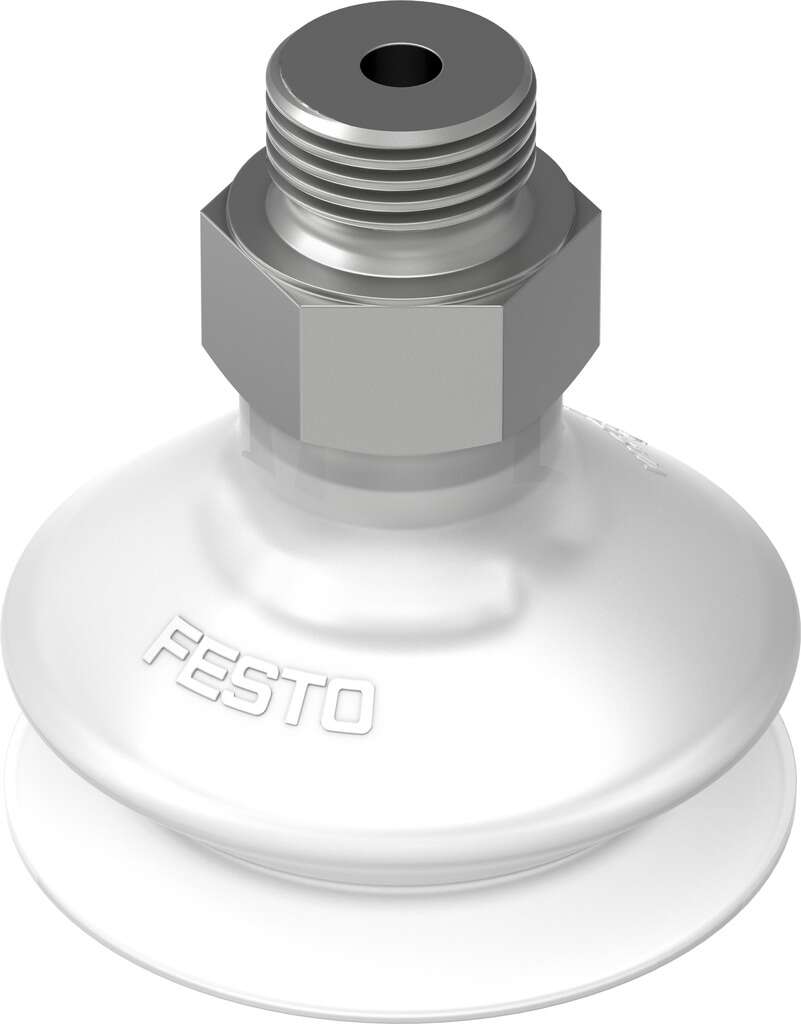 VENTOSA / TAMAÑO 40MM / FUELLE 1.5MM / ROSCA G1/4 / MATERIAL SILICONA