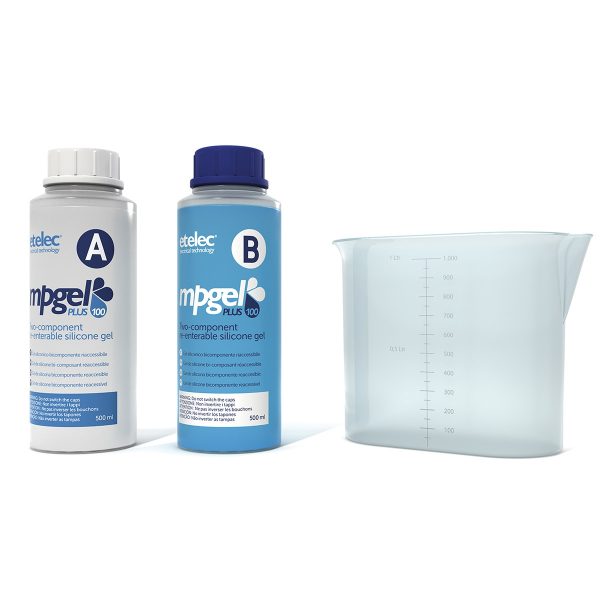 GEL DE SILICONA AISLANTE BOTELLA 1LT (2x 0.5LT c/u)  100