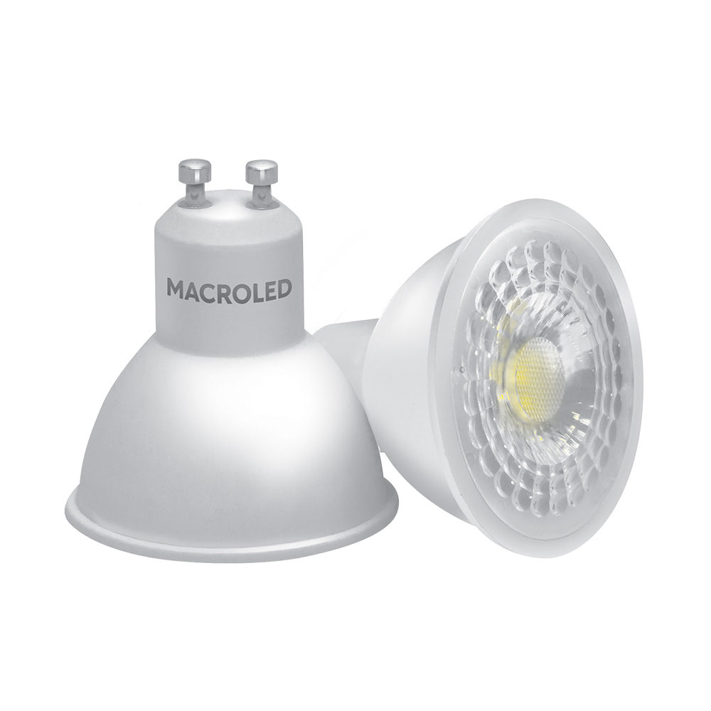 LAMP DICRO LED 7W GU10 3000K LUZ CALIDA 585LM 38° 25000HS (EX CPS-DP-GU10-20W)