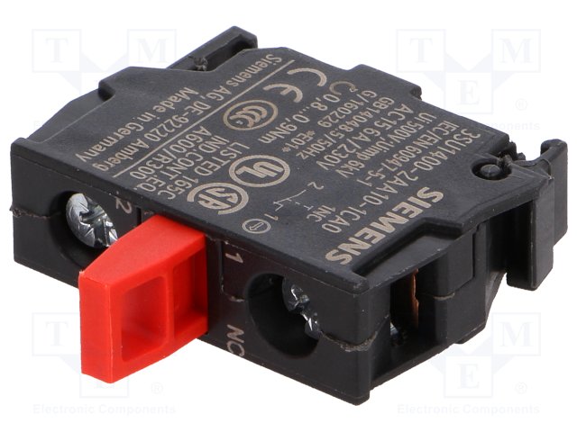 BLOQUE CONTACTO AUXILIAR 1NC PARA CAJA SIRUS ACT   3SU1400-2AA10-1CA0