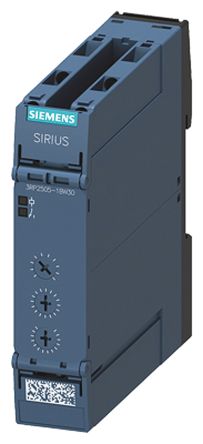 RELE DE TIEMPO MULTIFUNCION SIRIUS 3RP25 REG 0.5-100h 13 FUNCIONES 1CO 12 -240 VCA/CC   3RP2505-1AW30