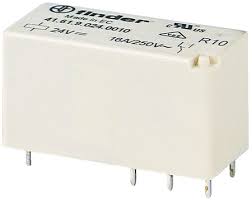 RELE 1 INV P/CIRC IMPRESO 24VCC 16A   40.61   SERIE 41