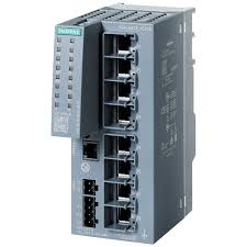 SCALANCE XC208 MANAGEABLE LAYER 2 IE-SWITCH; 8X 10/100 MBIT/S RJ45 PORTS; 1X CONSOLE PORT; DIAGNOSITICS-LED; REDUNDANT POWER SUPPLY; TEMP RANGE -40°C UP TO +70°C; MOUNTING WALL/DINRAIL, S7 DINRAIL C-PLUG SLOT; REDUNDANCY FUNCTIONS; OFFICE FEATURES(RSTP,VLAN,...); PROFINET IO-DEVICE; ETHERNET/IP-CONFORMAL