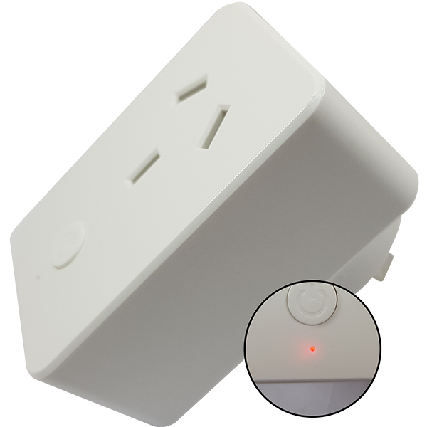 ENCHUFE INTELIGENTE SMART WIFI DE PARED C/ MEDIDOR DE CONSUMO, BOTON DE ENCENDIDO Y APAGADO INTREGRADO, CONTROL REMOTO Y PROGRAM. TIEMPOS - PREDOMOTICA