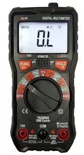 MULTIMETRO AUTORRANGO MINI NCV  TRUE RMS   600V AC/DC / FRECUENCIMETRO / PROBADOR TRANSISTORES (hFE)