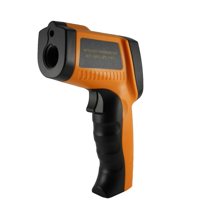 (CONSULTAR) TERMOMETRO IR DIGITAL TIPO PISTOLA RANGO -50/380°C PRESICION +/- 2°C