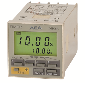 TIMER DIGITAL FRENTE PANEL DHC6A VCA/VCC 100-240V  0,001S A 9999HS  DEMORADO SPDT  10 PINES