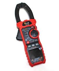 PINZA AMPEROMETRICA 600V AC/DC - 600A AC/DC - TRUE RMS - Resistencias: 600Ω-6KΩ-60KΩ-600KΩ-6MΩ-60MΩ. Capacitores: 10nF-100mF. Frecuencia: 10Hz-10MHz. Termocupla: -50°C / +1000°C - Retención de máximos y mínimos. Modo relativo. Mordaza iluminada. Backlight. Data hold. Indicador de batería baja. Auto power off. Apertura de pinzas: 36mm.