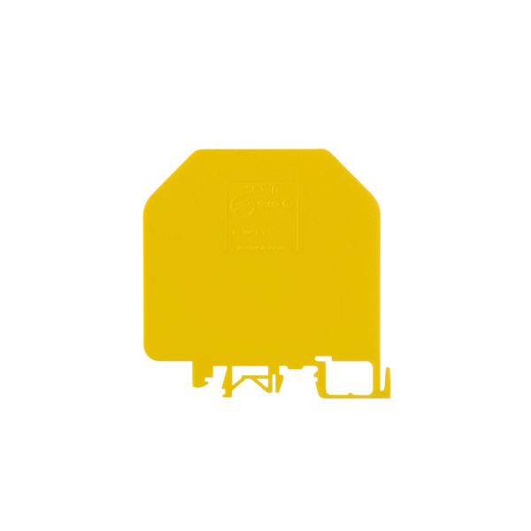 SEPARADOR 76 X 77MM ESPESOR DE 1mm COLOR AMARILLO   096.018