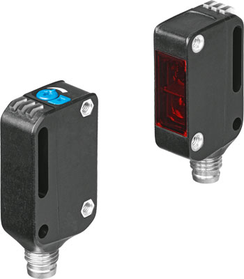 SENSOR BARRERA THROUGH-BEAM 12000MM LED ROJO / PNP/NPN/IO-Link / CONEC M8 - 3H / 10-30VDC / IP67-IP69K