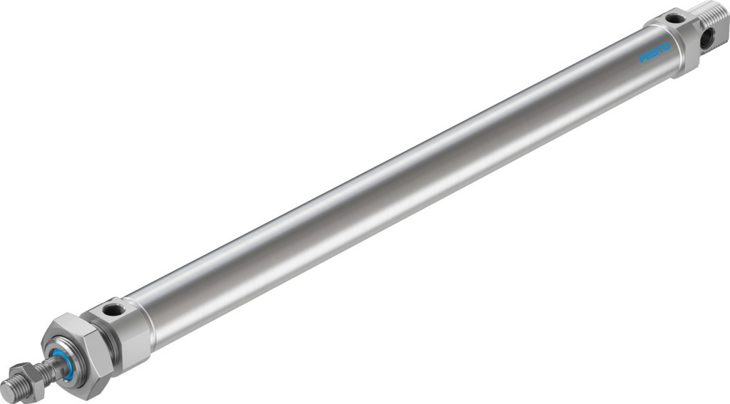 CILINDRO DSNU-25-300-PPV-A / ISO 6432 / DOBLE EFEC / EMB 25MM / CARRERA 300MM / AMORT NEU REGU / VAST M10X1,25 / CONEX NEU G1/8 