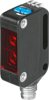 SENSOR BARRERA RETRO REFLEX  0-6500MM  TEACH IN / LED ROJO  / PNP/NPN - IO-LINK / CONEC M8 - 3P / 10-30VDC / IP65 IP67 IP69K     (EX SOEG-RSP-Q20-PS-S-2L - 537784)