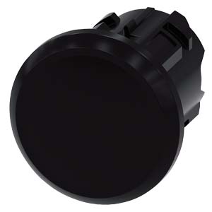 TAPON CIEGO P/ PUNTOS DE MANDO REDONDO VACIOS, 22MM, PLASTICO, NEGRO   3SU1900-0FA10-0AA0
