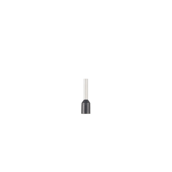 PUNTERA HUECA PREAIS SIMPLE 1X 1.5MM LARGO 10MM  NEGRA   257.014 (PRECIO X UNIDAD - VENTA X CAJA CERRADA 100U) (EX ZE1510 - 256.014)