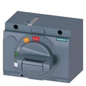 ACCIONAMIENTO FRONTAL ROTATIVO, GRIS PARA 3VA20/21/22 100/160/250A   3VA9267-0EK11