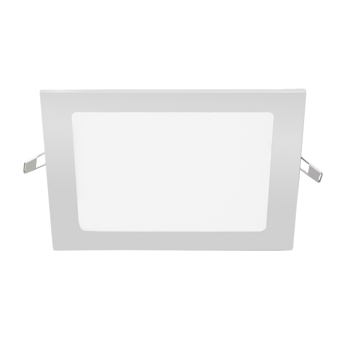 (CONSULTAR) PANEL LED EMBUTIDO 12W CUADRADO BLANCO LUZ DIA 170X170MM