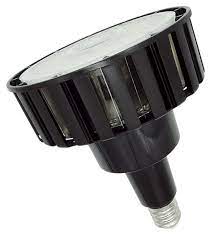 LAMP  REFLECTORA  LED 180W E40  6000K LUZ DIA 15000lm  80°  CUERPO ALUM. C/ COBERTOR POLICARB.