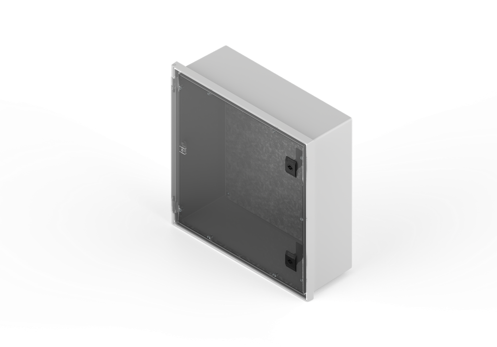 (DISCONT) GAB EST Q ENERGY  C/ BANDEJA 320x420x150   PUERTA FUME