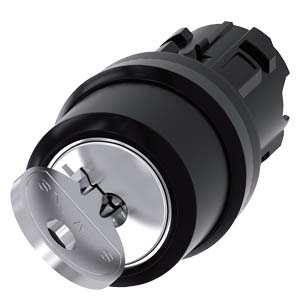 PERILLA SELECTORA SIRIUS ACT PLASTICO 2 POS CON RETENCION   3SU1000-4BF01-0AA0