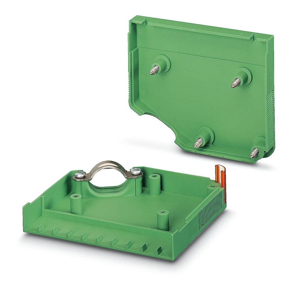 CARCASA DE CABLES, PASO: 0mm, NUMERO DE POLOS: 6, MEDIA A: 47.52mm, COLOR: VERDE   KGS-PC 4/ 6