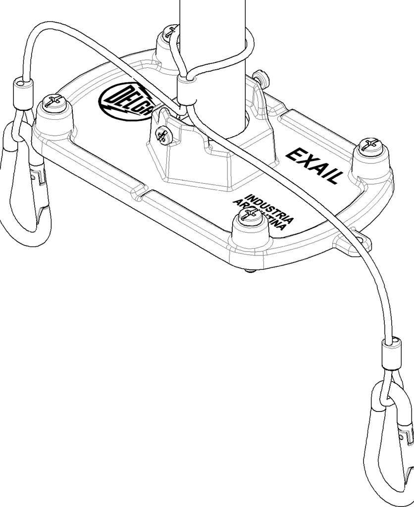 (PEDIR PRECIO) KIT SOPORTE ACCESO CON TAPA ROSCADA 3/4" NPT EXAIL