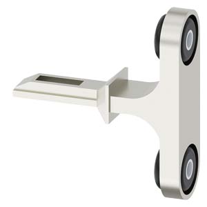 Actuador separado, con fijación vertical para Interruptor de posición con retención 3SE5312/3SE5322 y AS-i 3SF13 e interruptor de posición con actuador separado 3SE51/3SE52 y AS-i 3SF11/3SF12   3SE5000-0AV02