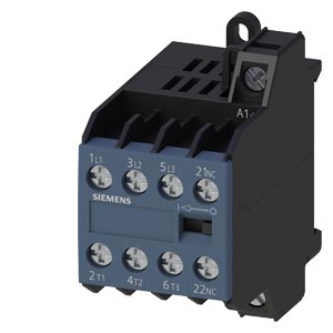 CONTACTOR MINI  20A-AC1 9A-AC3 4KW 1NC  24VCA   3TG1001-0AC2