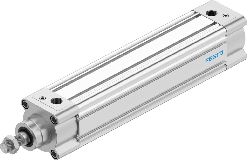 CILINDRO / ISO 15552 / DOBLE EFEC. / EMB. 63MM / CARRERA 250MM / AMORT. NEU. REGU. / P/DETEC. POSI. / VASTAGO M16X1,5 / CONEX. NEU. G3/8 / RANURA P/ SENSORES EN 3 LADOS