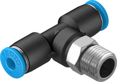 RACOR RAPIDO FORMA T  R1/8 - 4MM