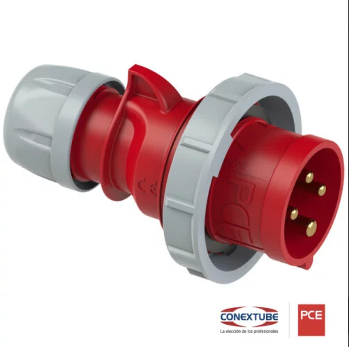 FICHA MACHO  MOVIL 3P+T 32A IP67 380V