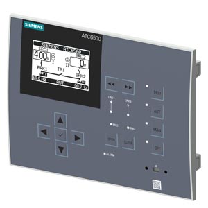 Equipo de control para transferencia automática ATC6500, LCD, 100-600V, 180x240x33mm   3KC9000-8TL50