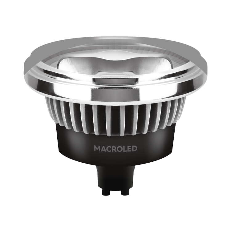 LAMP LED AR111 GU10 12W 220V LUZ CALIDA 2700K 640LM  30000HS DIMERIZABLE 