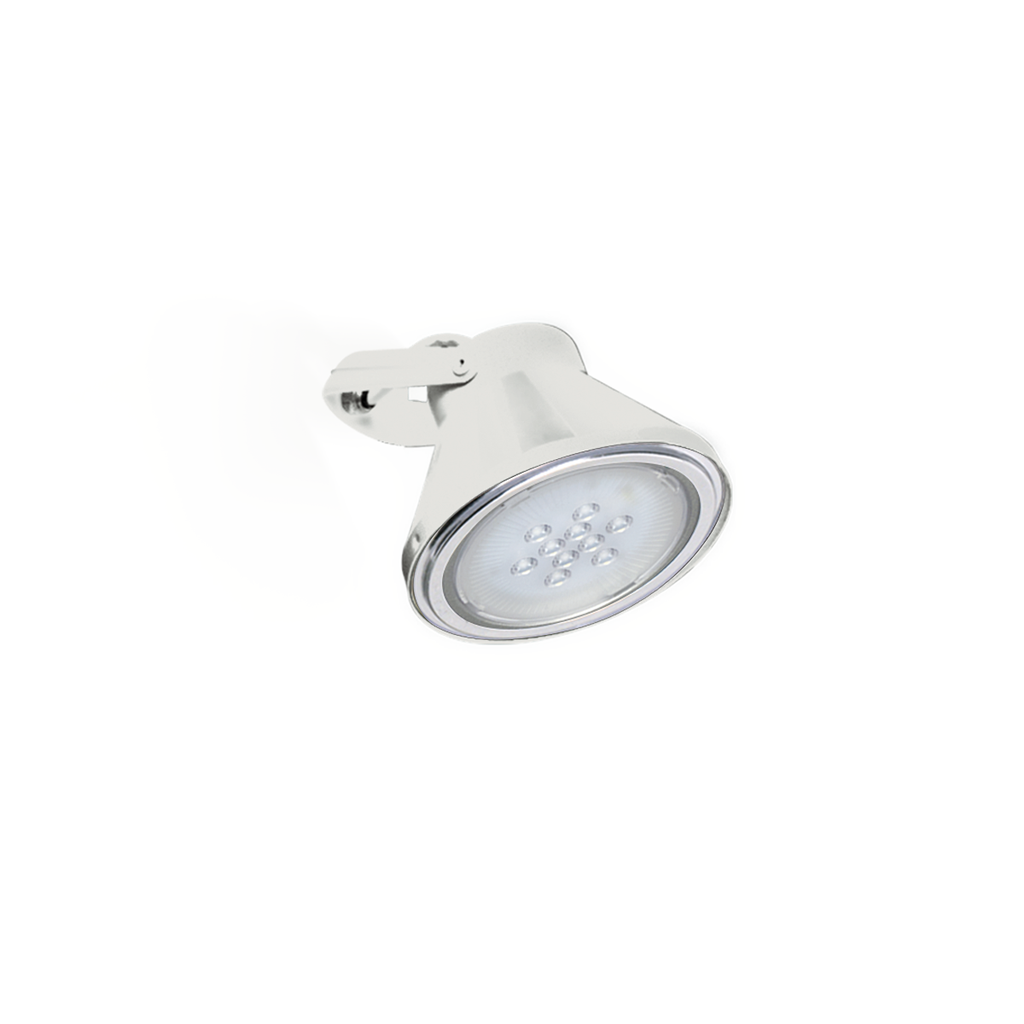 CABEZAL 1 LUZ AR-111 BLANCO