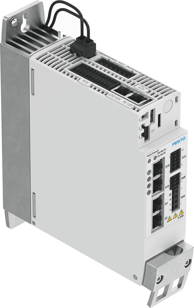 CONTROLADOR MOTOR / SINCRONO AC / CORRIENTE NOM 2.8A / POT. 350VA / TENSION 230VAC / PROTOCOLO  EtherCAT®- EtherNet/IP - Modbus®/TCP - PROFINET IRT - PROFINET RT