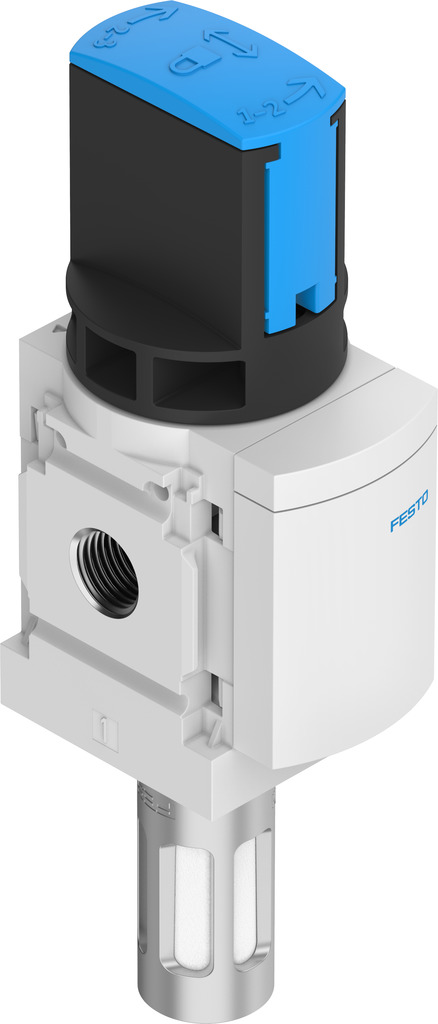 VALVULA DE CIERRE MANUAL / 3/2 BIEST. / ROSCA G1/4 / CAUDAL NOM. 2200L/MIN / C/ SILENCIADOR